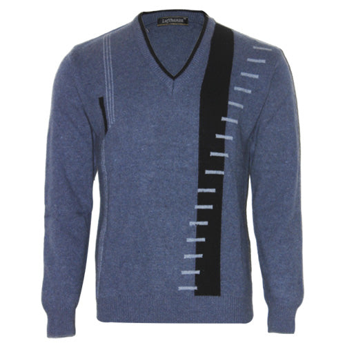 The HKB Men's Full Sleeves Lambswool Sweater - FS03