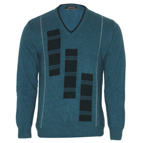 The HKB Men's Full Sleeves Lambswool Sweater - FS04