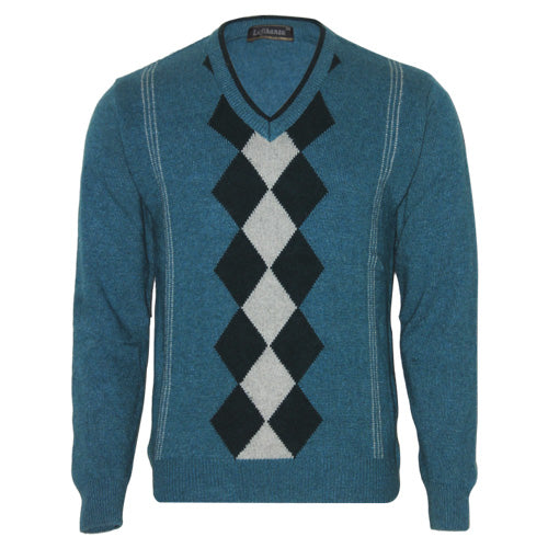 The HKB Men's Full Sleeves Lambswool Sweater - FS07