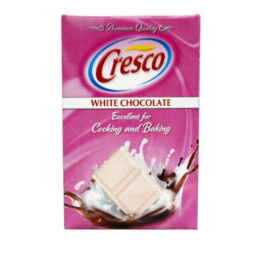 The HKB Cresco White Chocolate For Cooking &amp; Baking 250 GM