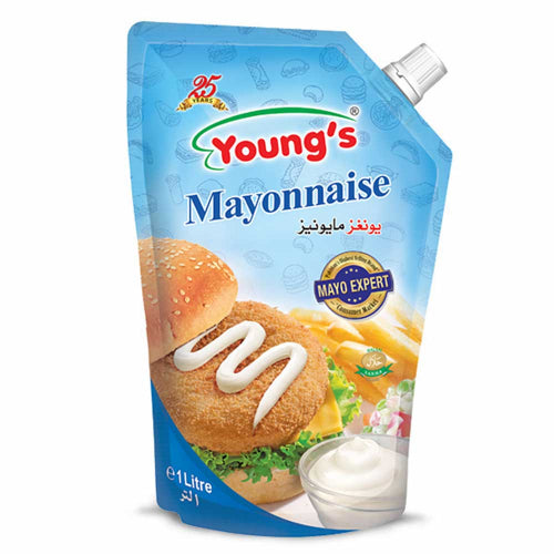 The HKB Young's French Mayonnaise 1Ltr