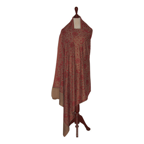 The HKB Women's Embroidered Shawl - ES10