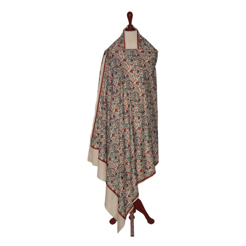 The HKB Women's Embroidered Shawl - ES09