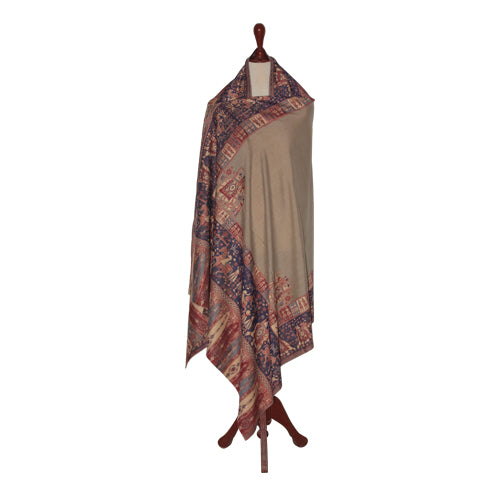 The HKB Women's Embroidered Shawl - ES05