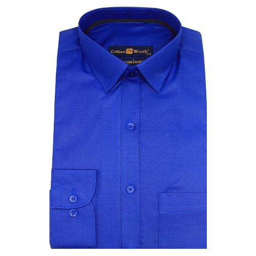 The HKB Cotton Worth Men's Formal Shirt - 05
