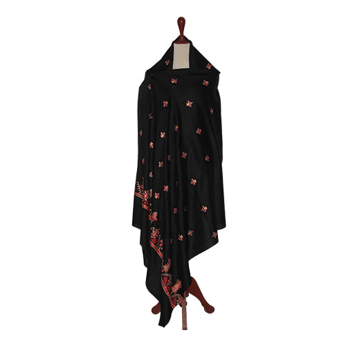 The HKB Women's Embroidered Shawl - ES32