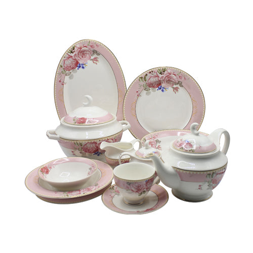 Royal Bone China England Hitech Dinner Set 8P