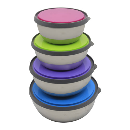 The HKB Multi Color 4 Pcs Bowl Set