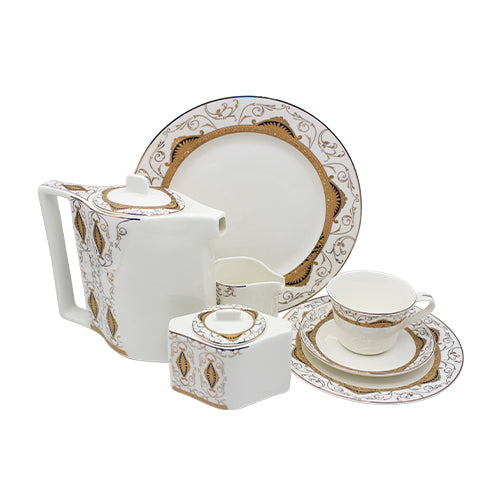 The HKB Royal Class USA Hitech Tea Set 24Pcs