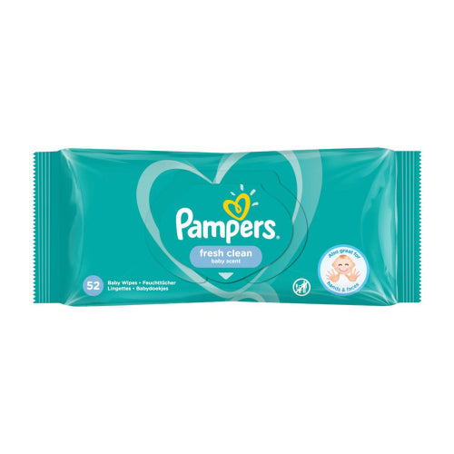 The HKB Pampers Fresh Clean Baby Wipes 52S