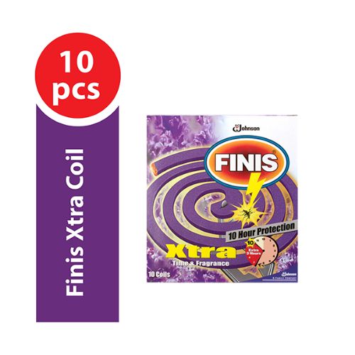 The HKB Finis Xtra Coil 10 Hours Protection 10 Coils Pack
