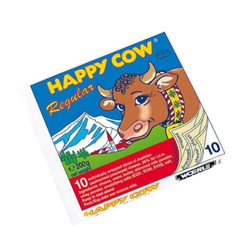 The HKB Happy Cow Cheese Regular 200 GM