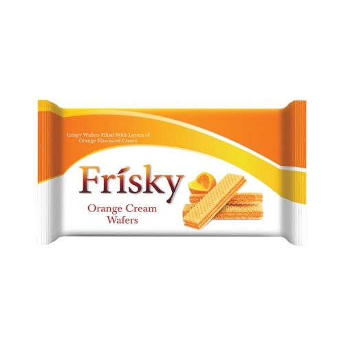 The HKB Inovative Frisky Orange Cream Wafers 75 GM
