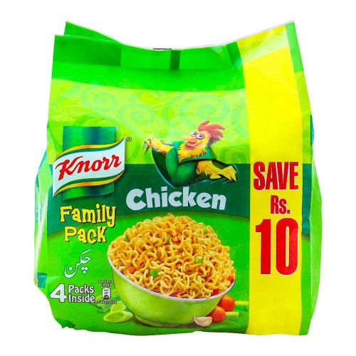 The HKB Knorr Chicken Noodle 4 Packs Inside Family Pack