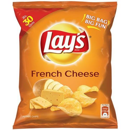 The HKB Lays French Cheese Chips 50 GM