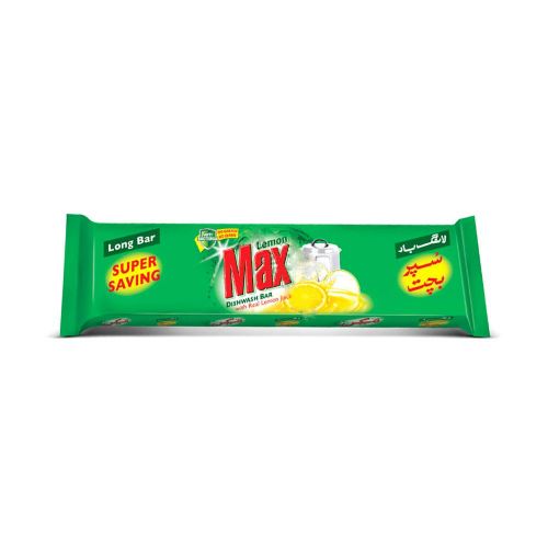 The HKB Lemon Max Dishwahing Bar Soap Bachat Pack