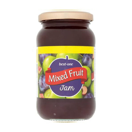 The HKB Best One Mixed Fruit Jam 454 GM