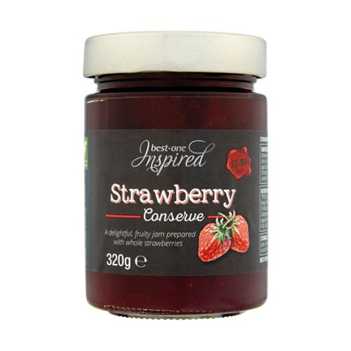 The HKB Best One Strawberry Conserve Jam 320 GM