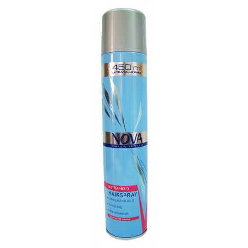 The HKB Nova Extra Hold Hair Spray 450 ML.