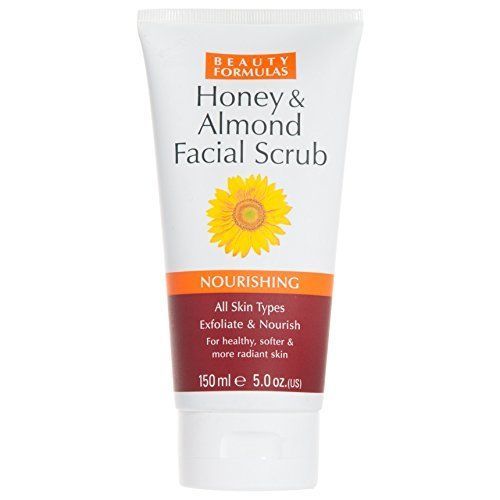 The HKB Beauty Formulas Honey &amp; Almond Nourishing Facial Scrub 150 ML