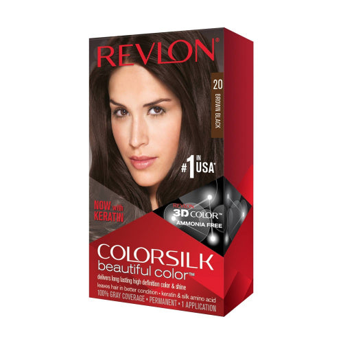 The HKB Revlon Color Silk 20 Brown Black
