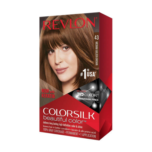 The HKB Revlon Color Silk 43 Medium Golden Brown