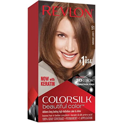 The HKB Revlon Color Silk 51 Light Brown