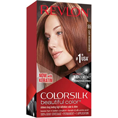 The HKB Revlon Color Silk 55 Light Redish Brown