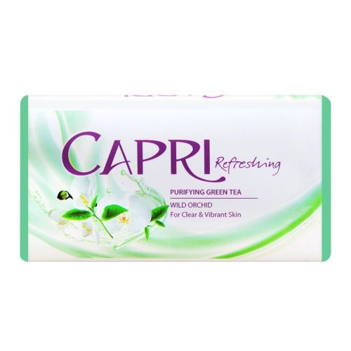 The HKB Capri Refreshing Purifying Green Tea Soap 160 GM