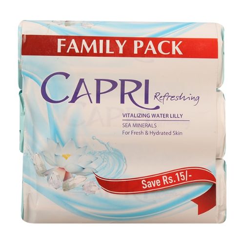 The HKB Capri Refreshing Vitalizing Water Lilly Soap 3 in 1 Pack