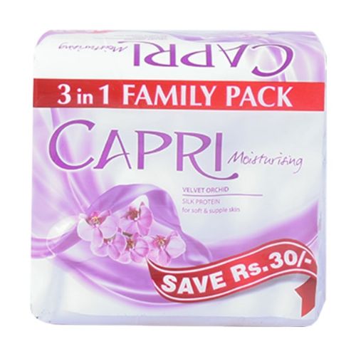 The HKB Capri Moisturising Velvet Orchard Soap 3 in 1 Pack