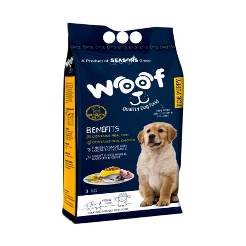 The HKB Woof Quality Dog Food For Puppy 3 KG