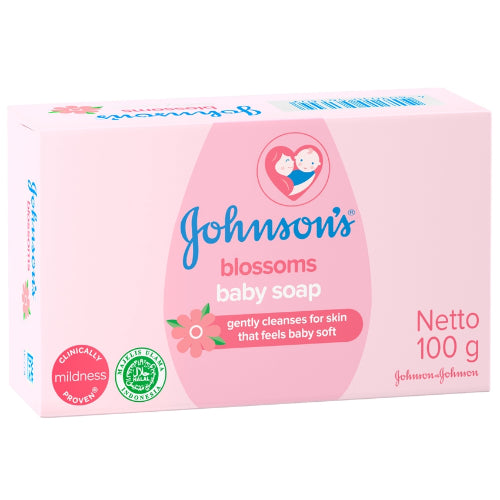 The HKB Johnson's Blossom Baby Soap 100G