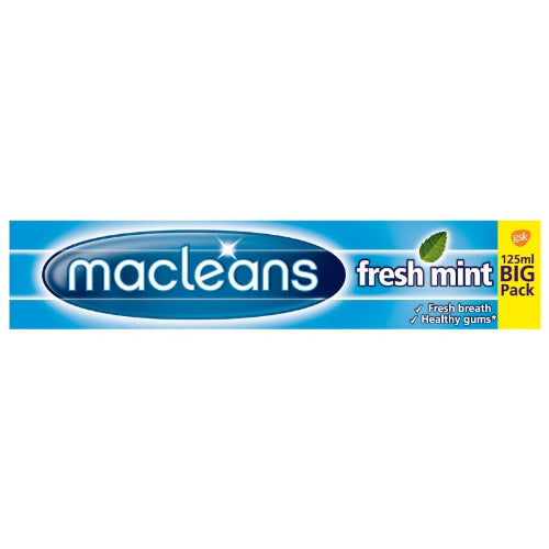 The HKB Macleans Fresh Mint Toothpaste 125ml