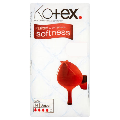 The HKB Kotex Softness Maxi Super 14 Sanitary Pads