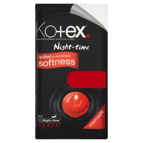 The HKB Kotex Night Time Maxi 10 Pads