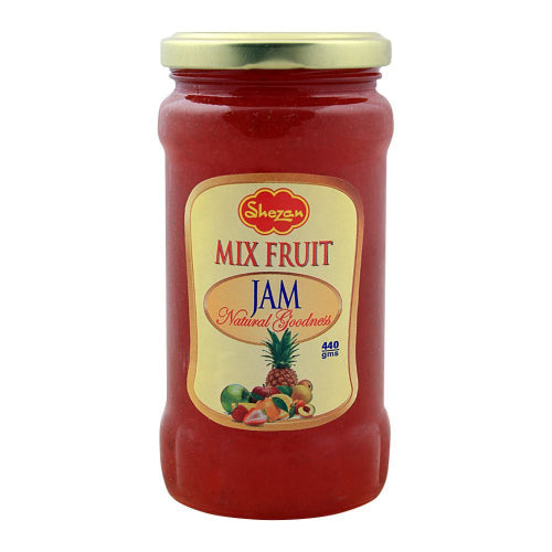 The HKB Shezan Mix Fruit Jam 410 GM