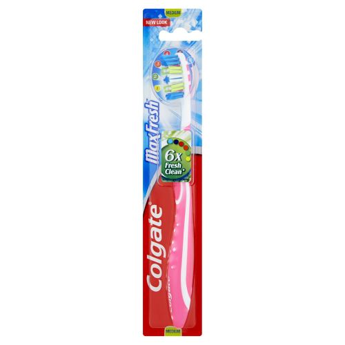The HKB Colgate Max Fresh 6X Fresh Clean Toothbrush