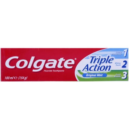 The HKB Colgate Triple Action Original Mint Toothpaste 125ML
