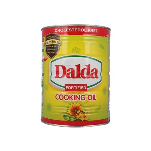 The HKB Dalda Cooking Oil Fortified Tin 5 Ltr