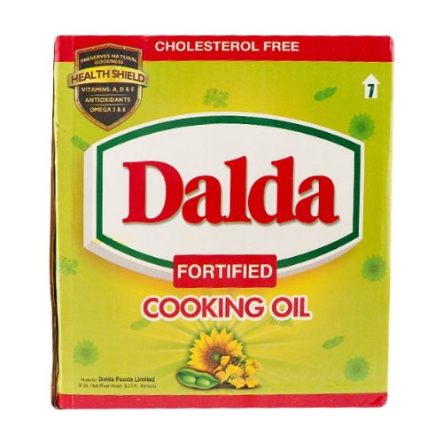 The HKB Dalda Cooking Oil Fortified 1X5 KG