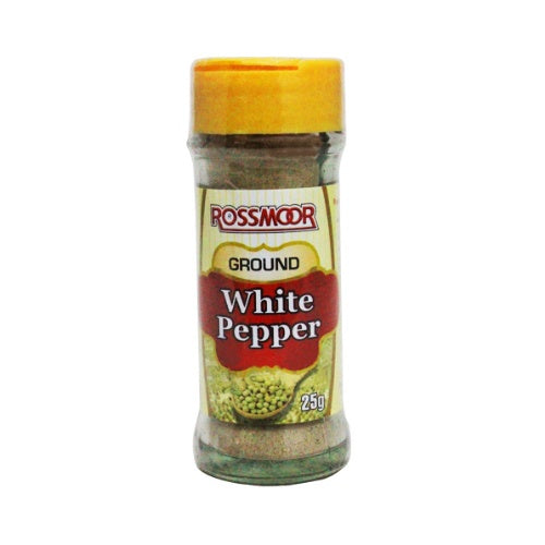 The HKB Rossmoor White Pepper Bottle 25 GM