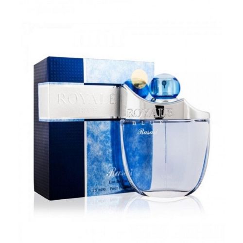 The HKB Royal Blue Rasasi Eau De Perfume For Men 75 ml