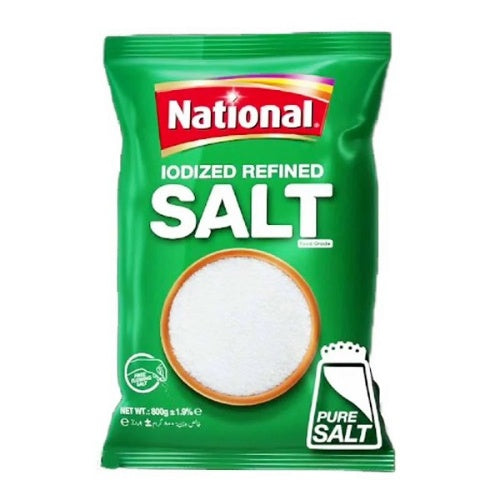 The HKB National Iodized Refined Salt 800 GM
