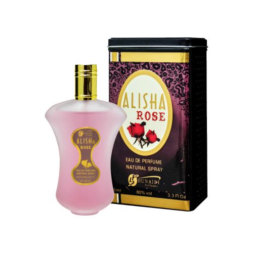 The HKB Alisha Rose Eau De Perfume Natural Spray For Women 100 ml