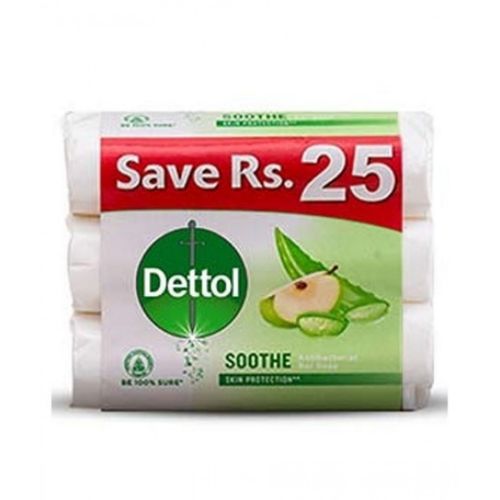 The HKB Dettol Soothe Soap 1X3 Pack