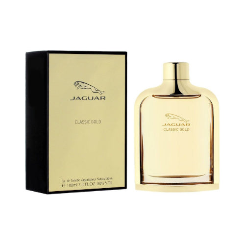 The HKB Jaguar Classic Gold EDT Natural Spray 100ml