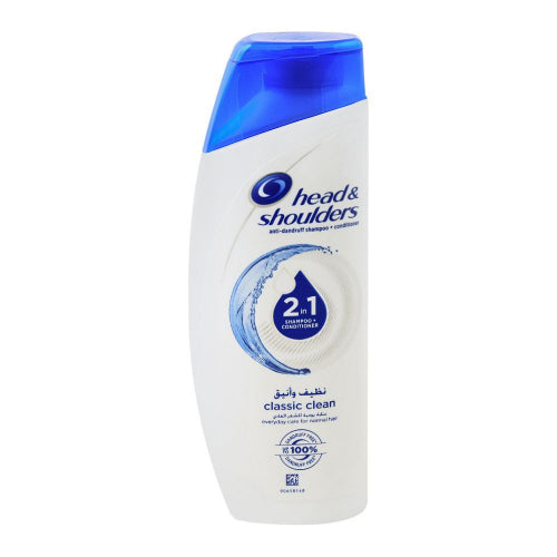 The HKB Head &amp; Shoulders Classic Clean 2in1 Shampoo+Conditioner 190ml
