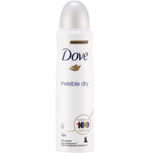 The HKB Dove Invisible Dry Anti-Prespirant Deodorant 150 ML