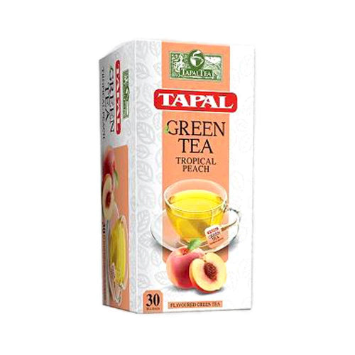 The HKB Tapal Green Tea Tropical Peach 30 Tea Bags